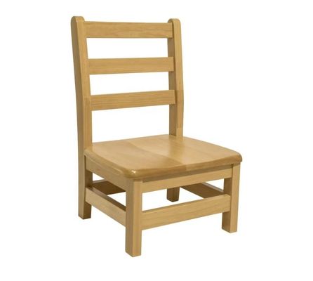 Garantizar dos años de madera natural color sillas escolares para niños sillas para niños modernas personalizadas para niños fiesta y jardín de infantes
