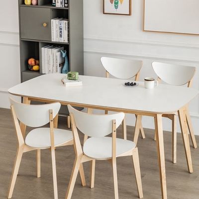 400 kg límite de peso silla de comedor de madera para muebles de restaurante de madera sólida moderno