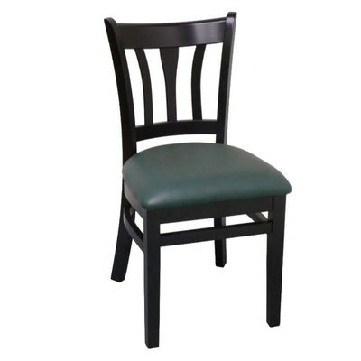Muebles para el hogar de madera maciza escalera comercial espalda silla de comedor para restaurante