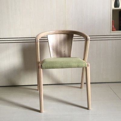 Silla de comedor de madera sólida ajustable para restaurantes