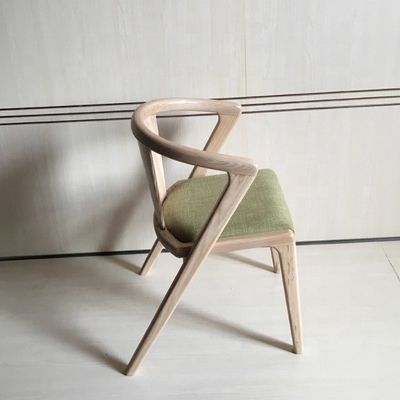 Silla de comedor de madera sólida ajustable para restaurantes