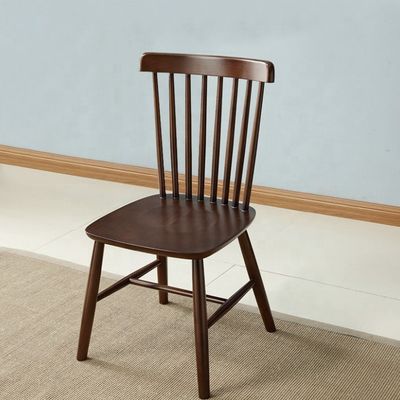 Capacidad de peso de 400 kg Silla Windsor hecha de madera sólida de haya para una experiencia de comedor elegante y duradera