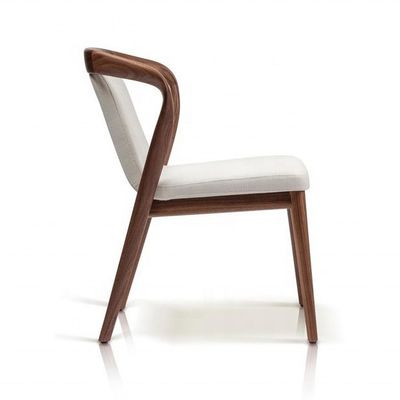 Apartamento silla de comedor de madera sólida nórdica silla de negociación simple moderna silla de ocio estilo sillón silla de ocio