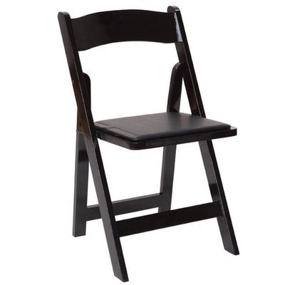 Sillas de madera acolchadas plegables elegantes y funcionales para cualquier ocasión