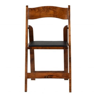 Sillas de madera acolchadas plegables elegantes y funcionales para cualquier ocasión