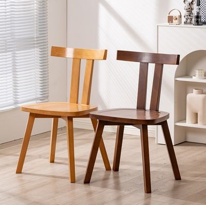Muebles de restaurante silla de madera duradera con diseño moderno de madera de haya