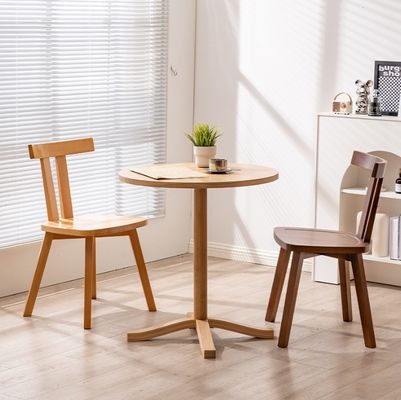 Muebles de restaurante silla de madera duradera con diseño moderno de madera de haya
