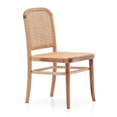 Silla de comedor plegable de ratán para eventos y bodas