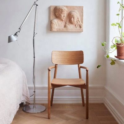 Y Embalaje de correo de estilo nórdico Silla de comedor de madera para muebles de restaurante