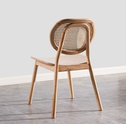 Muebles de madera maciza de hotel de lujo de época silla de comedor para restaurante en negro