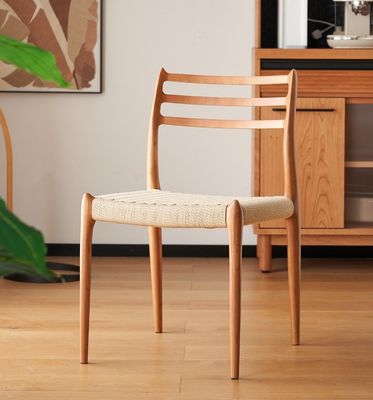 Muebles para el hogar de hoteles de lujo de antigüedad tejido de cordón de madera sólida silla de comedor para restaurante en diseños personalizados