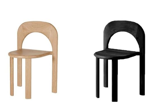 No, silla de comedor de madera natural plegada y apilada, servicio OEM aceptado.