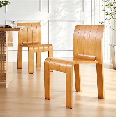 Silla de comedor de madera maciza para eventos adecuada para varios eventos
