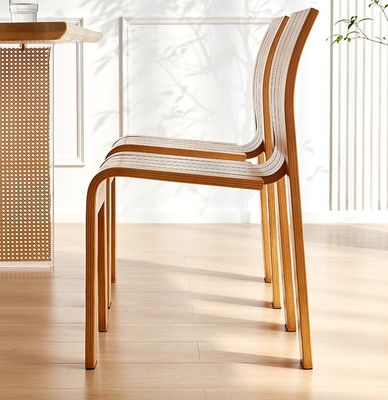 Silla de comedor de madera maciza para eventos adecuada para varios eventos