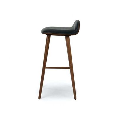 No hay taburete de bar de madera moderna plegada para cocina y comedor sin plegado