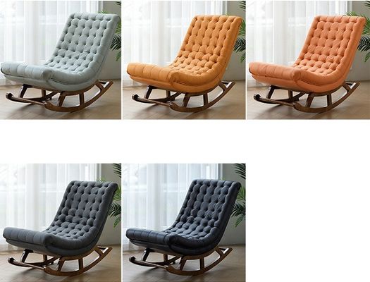 Mejore su sala de estar con esta elegante silla de descanso de salón nórdico W60*D135*H85CM