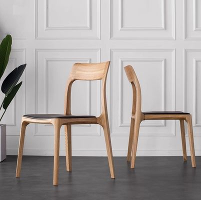 Silla de comedor de madera apilada para hoteles Restaurantes Muebles para el hogar general Embalaje de correo N