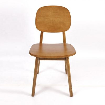 Silla de comedor de madera sólida plegada para el hotel restaurante Morden y sofisticadamente