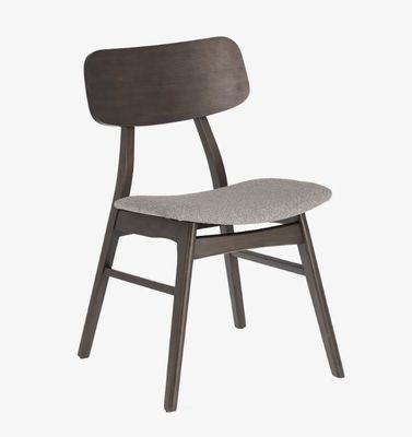 Personalizar Restaurante Hotel Tapicería silla de comedor de madera en material de madera sólida resistente y diseño moderno
