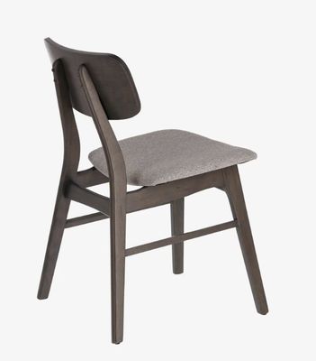 Personalizar Restaurante Hotel Tapicería silla de comedor de madera en material de madera sólida resistente y diseño moderno