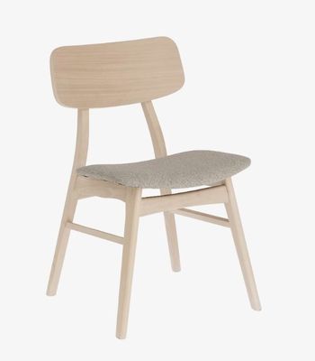 Personalizar Restaurante Hotel Tapicería silla de comedor de madera en material de madera sólida resistente y diseño moderno