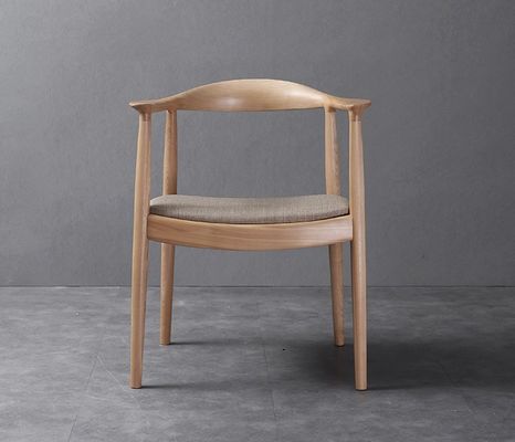 Silla de cuero de PU Silla de comedor de madera W61*D55*H76CM para restaurantes de diseño nórdico moderno en 2023
