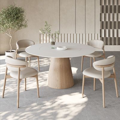 Silla de comedor de madera sólida de PU moderna para restaurantes y cafeterías de diseño nórdico estilo de diseño 2023