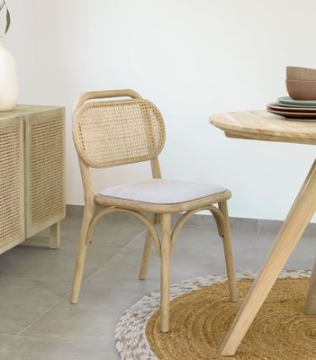 Muebles de hotel Restaurante Moderno Customizar Tapicería Cobertura de algodón Silla de comedor para robusto en el hotel