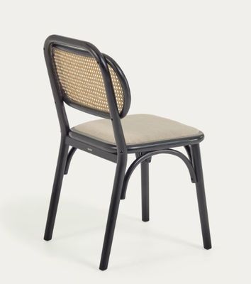 Muebles de hotel Restaurante Moderno Customizar Tapicería Cobertura de algodón Silla de comedor para robusto en el hotel