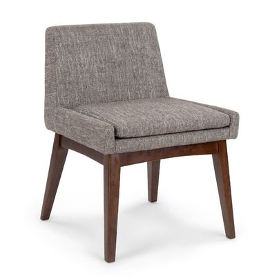 Embalaje del correo Nórdico Moderno estructura de madera de tela silla de comedor para restaurante hotel marco de madera de caucho