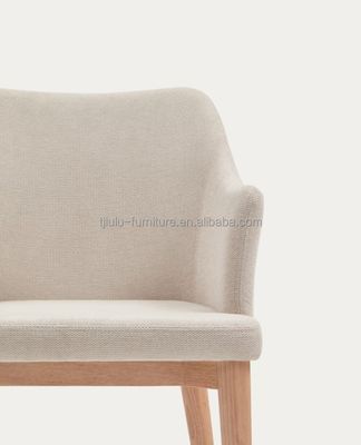 Inicio Muebles de tejido nórdico revestido de madera sillas de comedor de lujo para hotel restaurante banquete