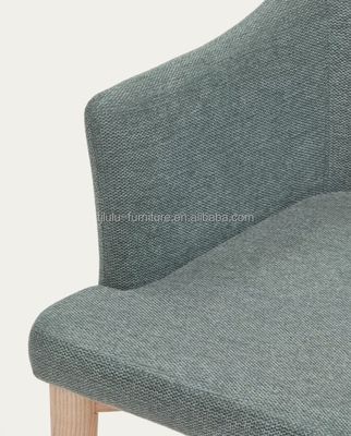 Silla de descanso de madera de piernas sólidas para el salón de la sala de estar