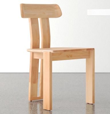 Silla de comedor de madera maciza Muebles de espalda alta de época para la colección de hogares modernos