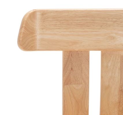 Silla de comedor de madera maciza Muebles de espalda alta de época para la colección de hogares modernos