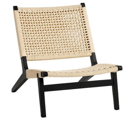 Silla de sala de estar de madera sólida de madera moderna para el diseño nórdico