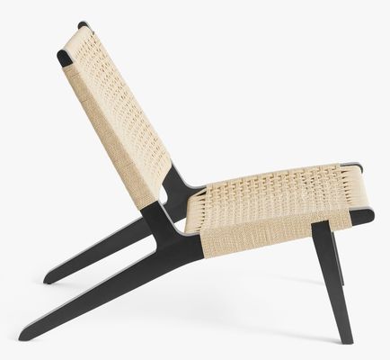 Silla de sala de estar de madera sólida de madera moderna para el diseño nórdico