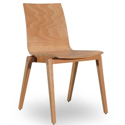 Camas de comedor de tela moderna confortable de terciopelo para restaurante de madera