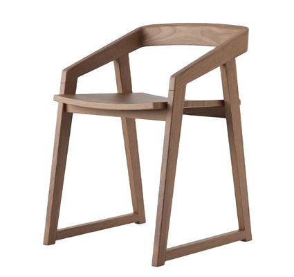 Casa Muebles de madera silla de comedor de madera maciza para el comedor