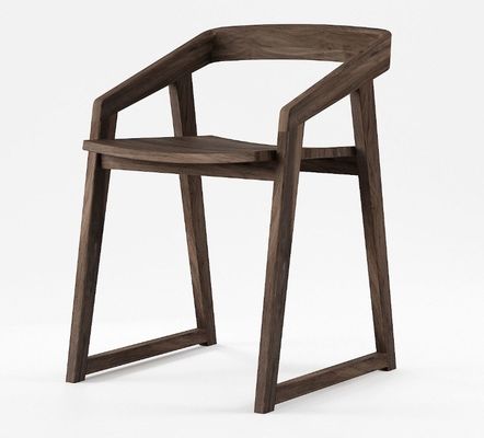 Casa Muebles de madera silla de comedor de madera maciza para el comedor