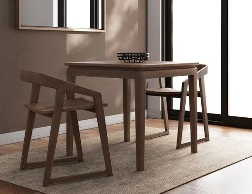 Casa Muebles de madera silla de comedor de madera maciza para el comedor