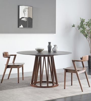 Silla de madera Comedor de madera Restaurante Diseño moderno