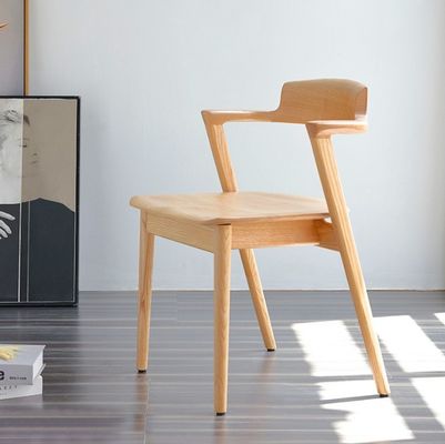 Silla de madera Comedor de madera Restaurante Diseño moderno