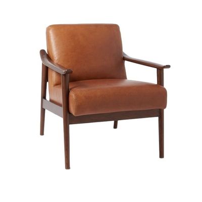Silla de ocio de tela de sala de estar / cuero de PU con personalización de estilo de diseño moderno