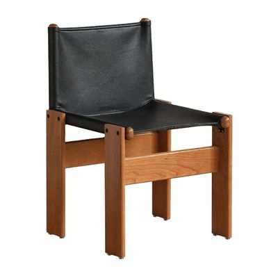 Silla de comedor de madera para el salón Muebles de la sala de estar en el paquete de correo