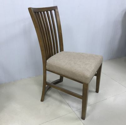 Muebles de interior de diseño moderno y simple Muebles de comedor sólido de roble silla de restaurante de madera Muebles de sala de estar Embalaje de correo N W48*D57*H88CM