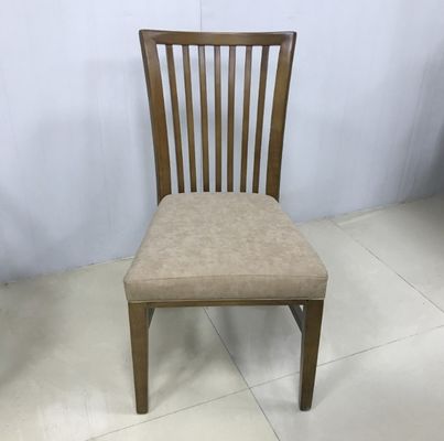 Muebles de interior de diseño moderno y simple Muebles de comedor sólido de roble silla de restaurante de madera Muebles de sala de estar Embalaje de correo N W48*D57*H88CM