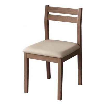 Sillones de restaurante y comedor de madera sólida moderna y simple nórdica