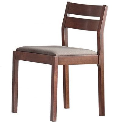 Sillones de restaurante y comedor de madera sólida moderna y simple nórdica