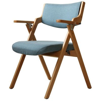 Silla plegable Tejido de roble Madera de metal sillas plegables para comedor para eventos W50*D60*H82CM Muebles de comedor
