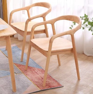 Sillones de madera de cuero de PU moderno sillas para el salón del hotel muebles sillas de comedor sillas de comedor de madera maciza silla de comedor específica